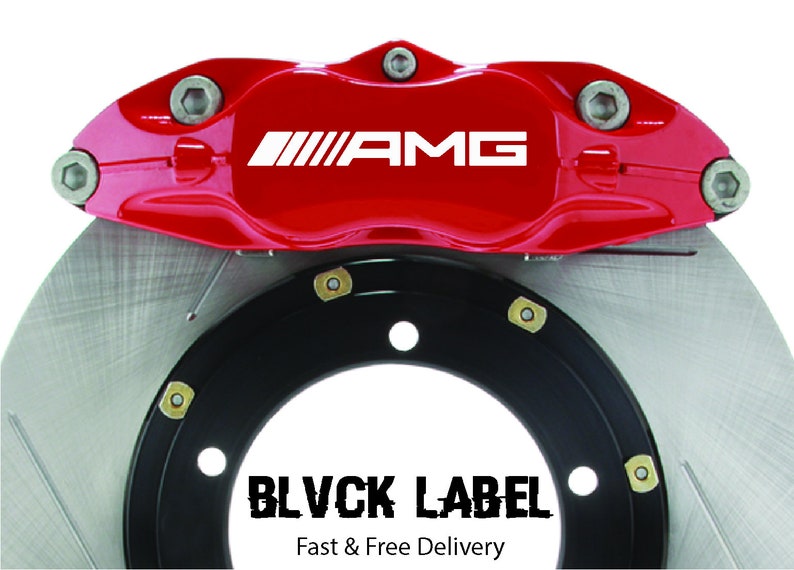 AMG Caliper Decal Etsy