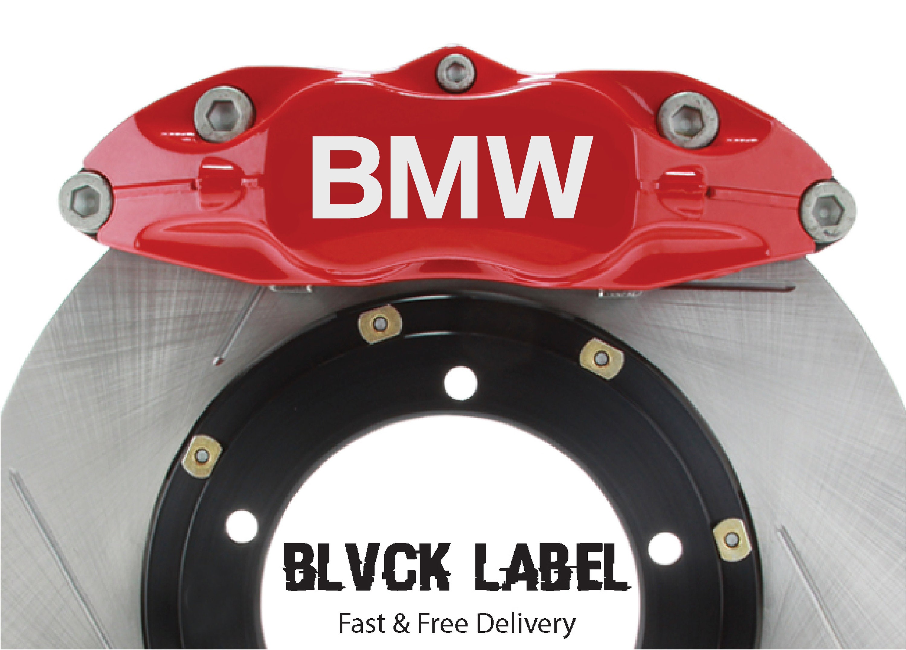 BMW Caliper Decal Etsy UK
