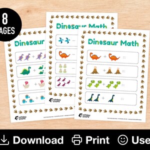 pirate themed math worksheets for kindergarten or preschool etsy