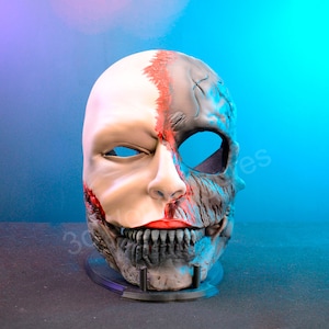 zombie mask Halloween Mask cosplay mask Skull Mask 3d printed mask scary mask carnival mask human skull mask skeleton mask custom printing