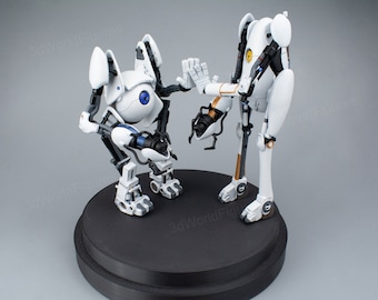 Portal 2 decor unique men Valve miniature christmas gift figures long distance relationship gift for boyfriend custom action figure Replica