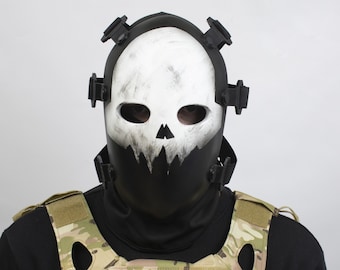 Hunter mask Black mask cosplay mask masquerade mask cosplay helmet black helmet biomask mask for man mask with elastic personalized gift