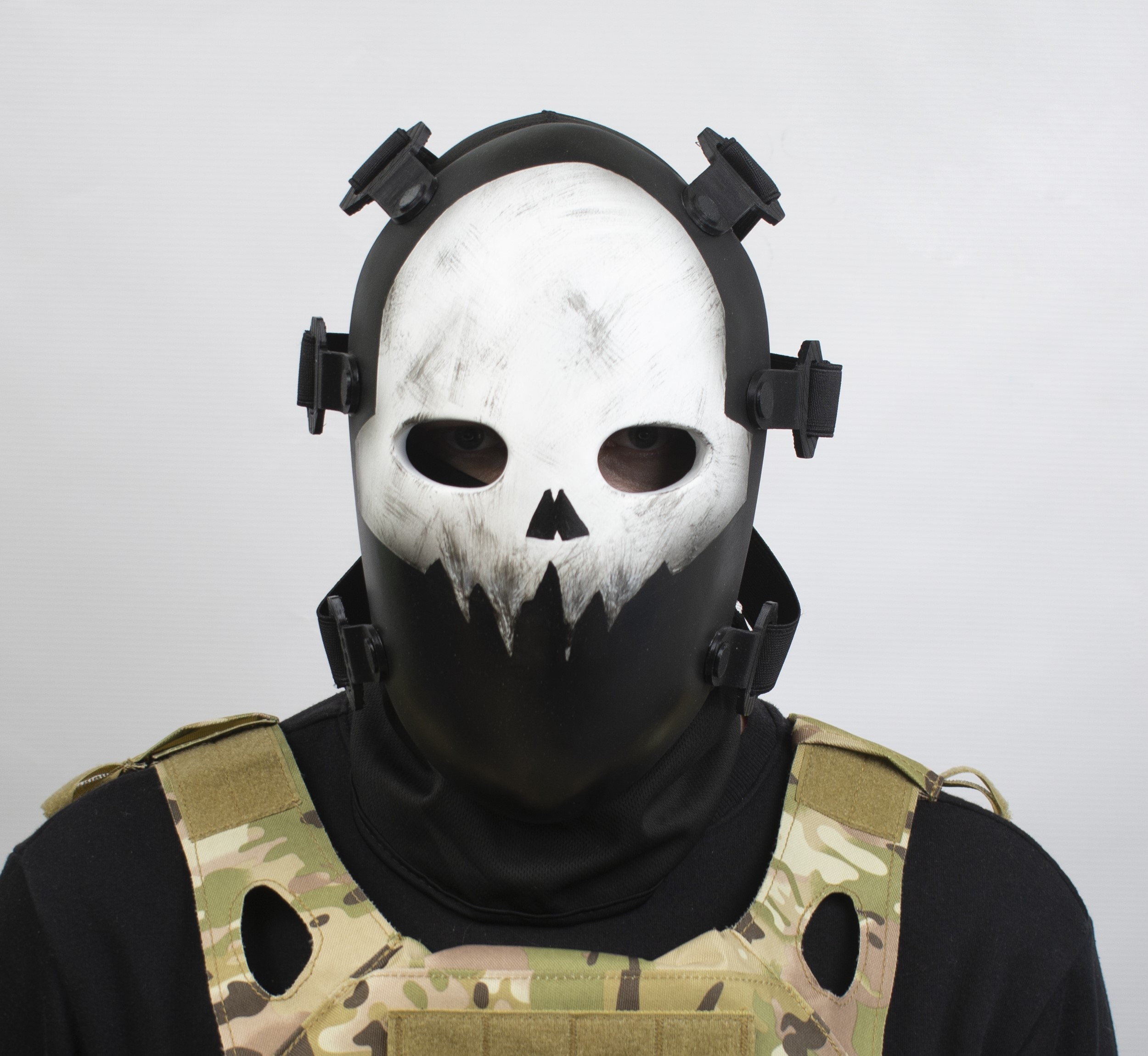 ハンターマスク ブラックマスク コスプレマスク 仮面舞踏会マスク