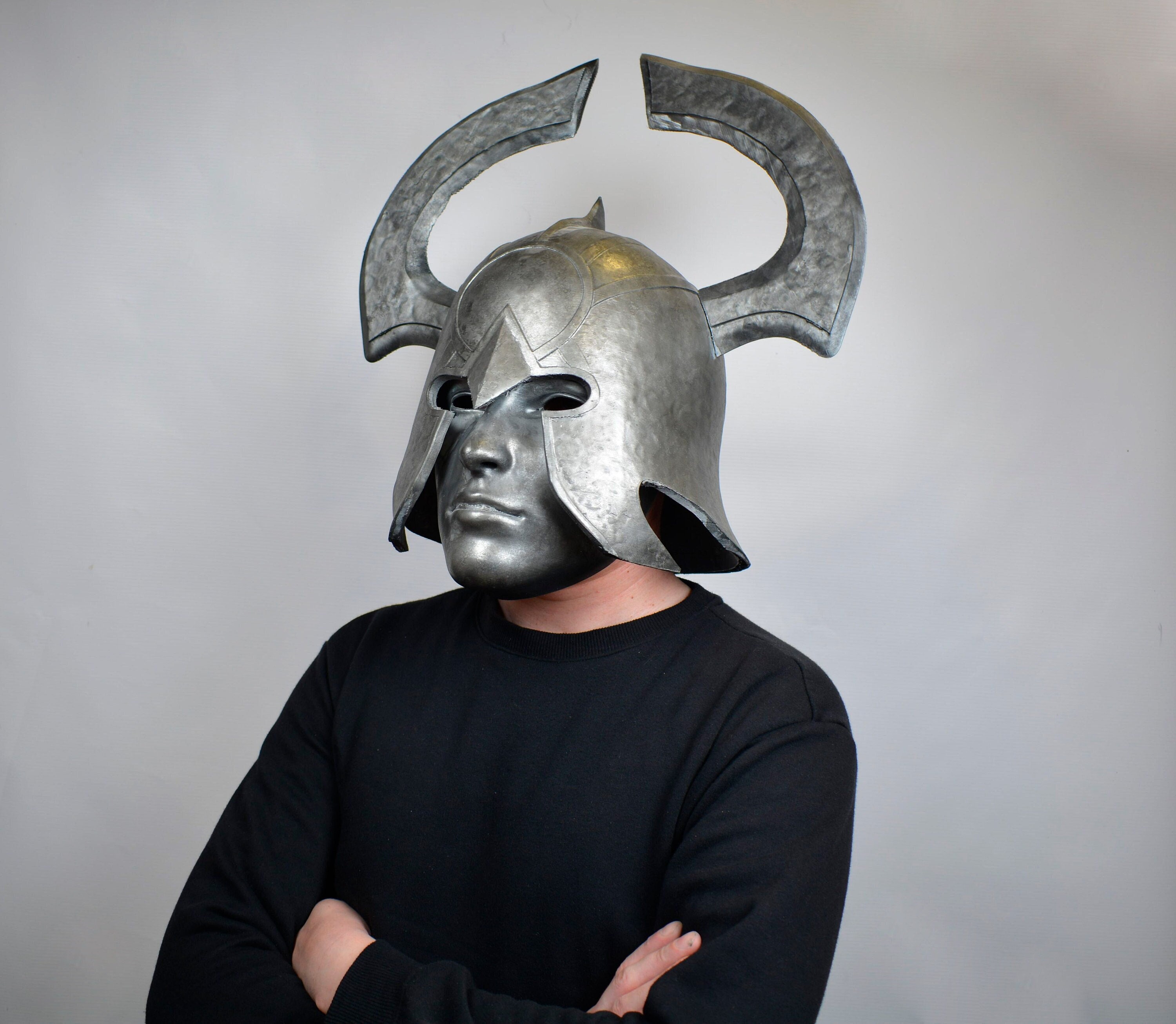 VikingValhallaLeif American Medieval Player Unknown's Battlegrounds Level 3 Helmet for Cosplay for Pub G Lover's Best Gift Him
