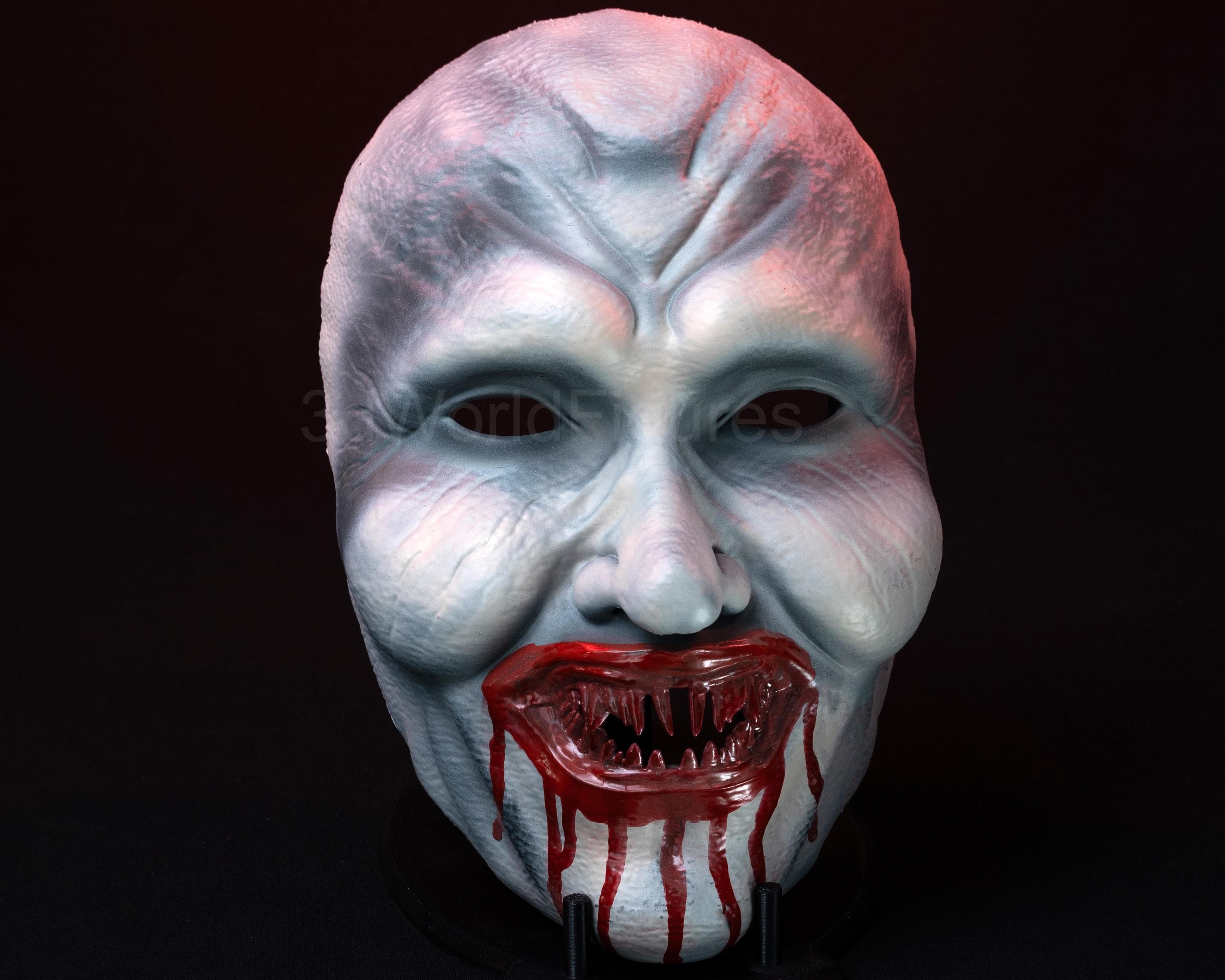Creepy Vampire Horror Mask: Bloody Haunted House Prop - Etsy Canada