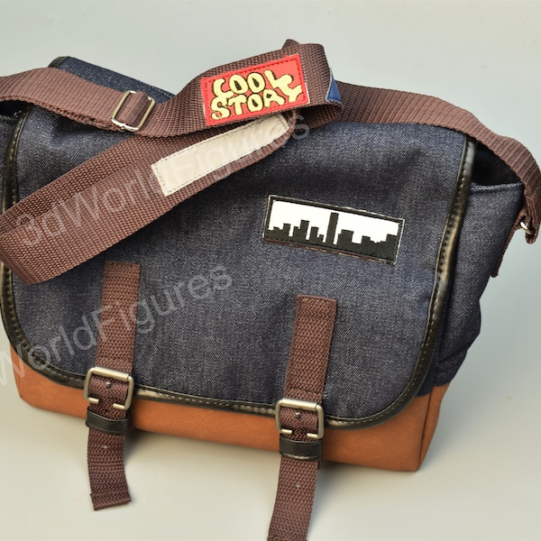 canvas messenger bag | retro crossbody bag | indie aesthetic bag | cosplay satchel | photography bag |  journal aesthetic | everyday bag