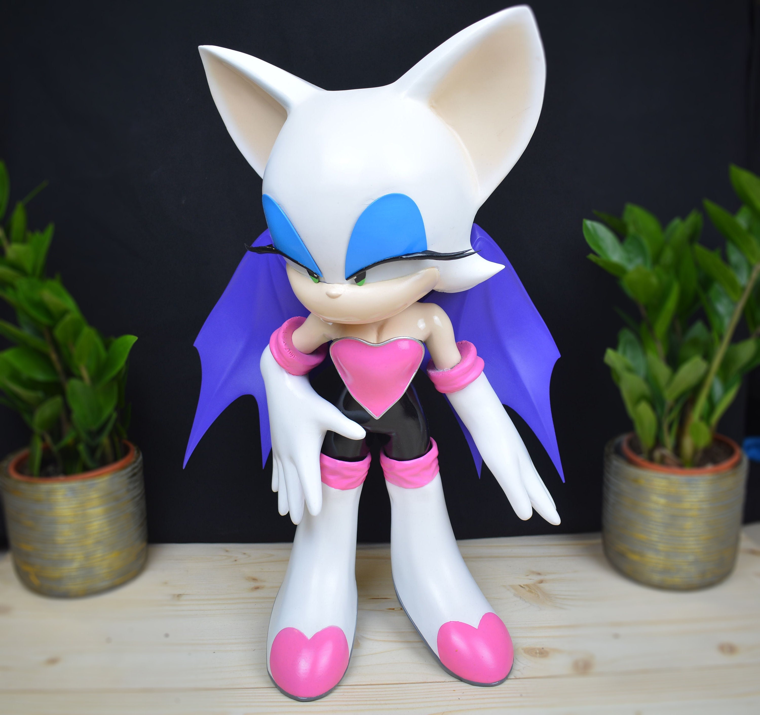 Shadow the Hedgehog Shoe Planter 3D Printed Sonic the 