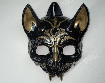 Cat mask animal mask cosplay mask mask 3d skeletor egyptian cat masks for women custom cosplay mask halloween masks Replica