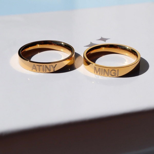ATINY Custom Engraved Ring