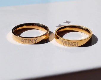 ATINY Custom Engraved Ring