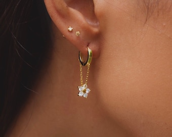 KPOP Spring Day Flower Earrings