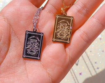 ATINY 8 Makes 1 Team Hour Glass Necklace