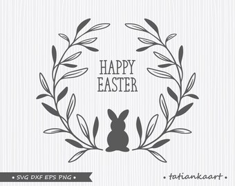 Download Easter Wreath Svg Etsy