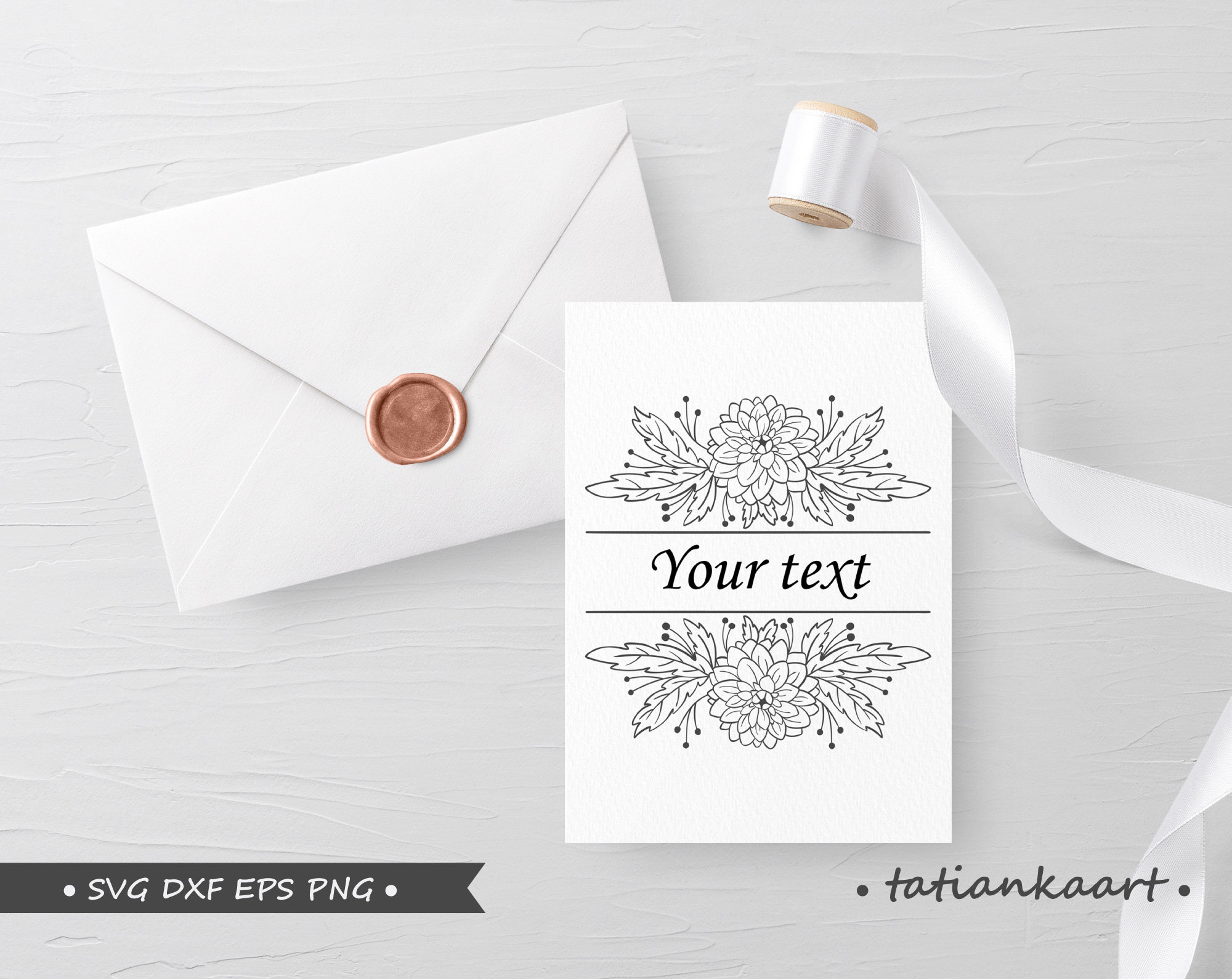 Download Flower Svg Split Monogram svg Flower Monogram Floral | Etsy