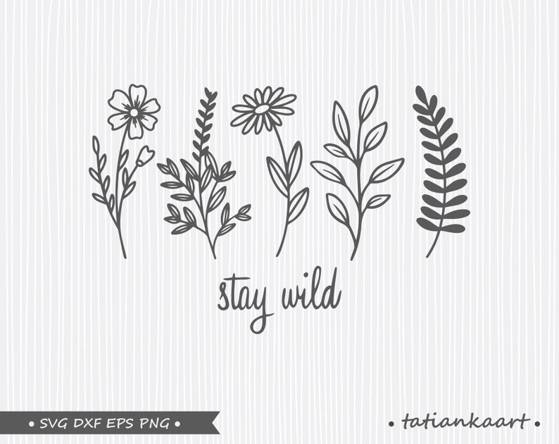 Free Free 276 Simple Wildflower Svg Free SVG PNG EPS DXF File