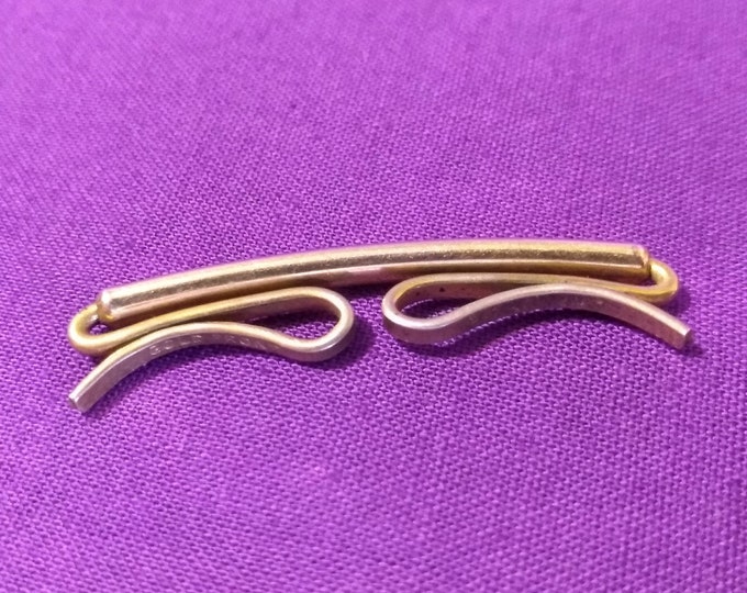 excellent condition 100 year old collar tie clip or stay antique