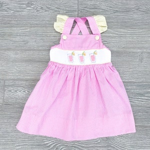 Smocked Lemonade Dress