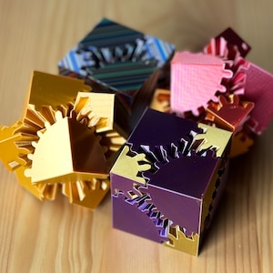 Gear Cube Fidget Toy