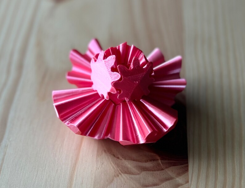 Flerfärgad Fidget-sfär med växel "3-pack" bild 7