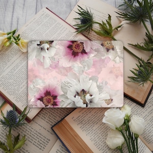 Peony Flower Laptop Piel Protectora - Peony Floral Universal Notebook Vinyl Wrap Size Laptop Skins Peel & Stick Laptop Calcomanía GD233