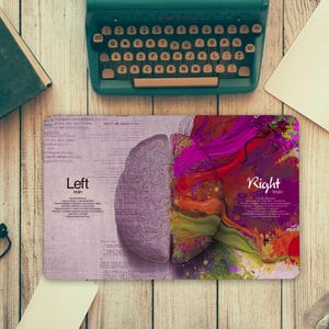 Fantasy Art menselijk brein laptop skin, vinyl sticker sticker notebook Dell HP Lenovo Asus Chromebook Acer universele cover laptop sticker GD544