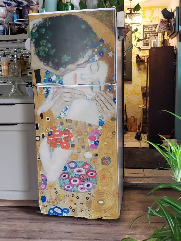 Transformer un vieux réfrigérateur en un frigo vintage girly