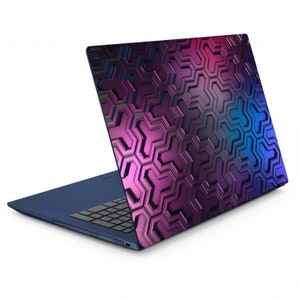 Nieuwe ruimte Laptop Decal Skin Hexagons Vinyl Decal Sticker Dell Inspiron HP Lenovo Asus Chromebook Acer Universal Cover Voor Laptop Decal GD153