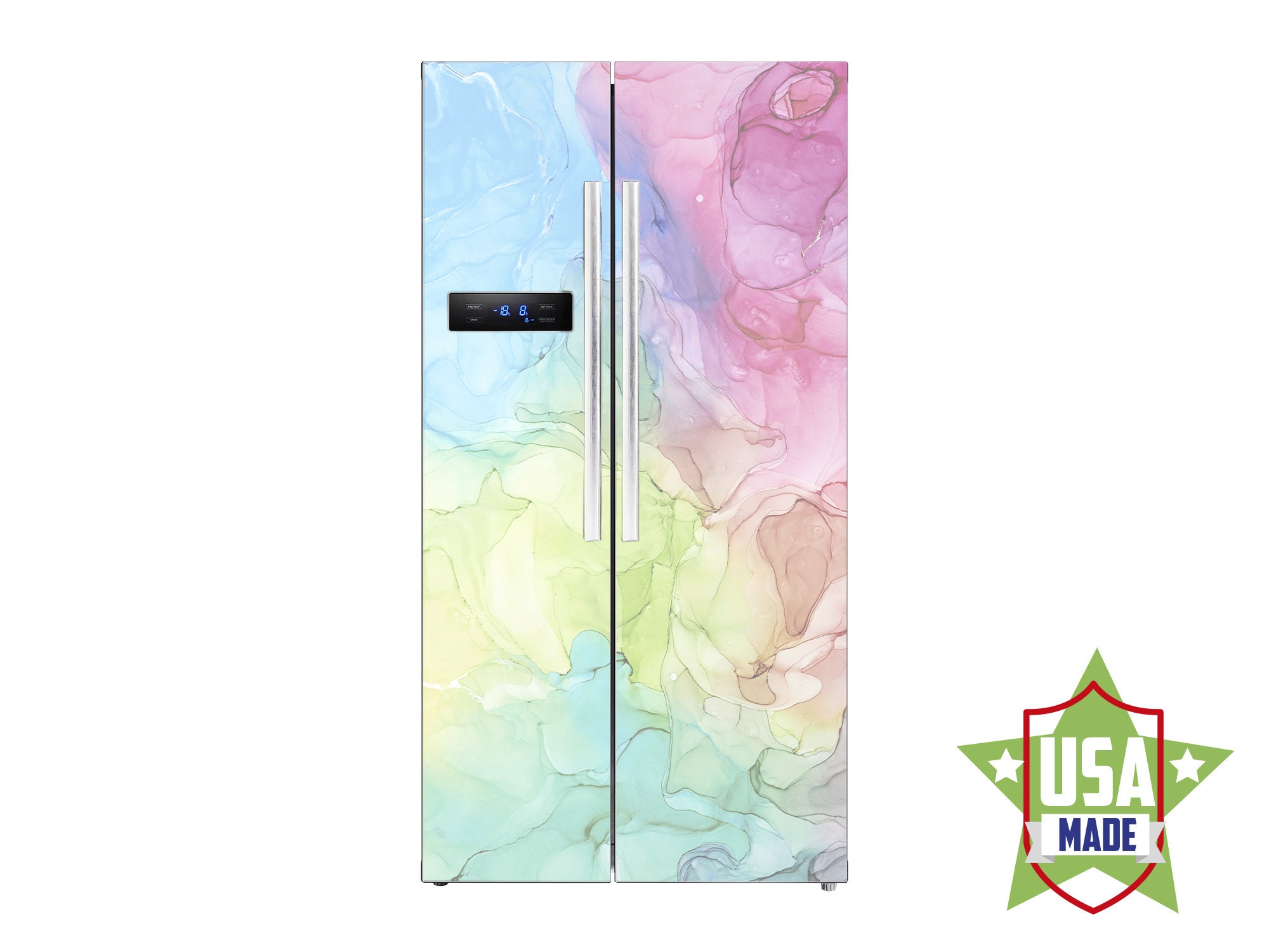 Full Size Magnetic Camo Fridge Skin Cover Give Your Kitchen a New Look or  Spruce up Your Garage Refrigerator 