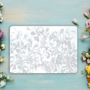 Rose Floral Oil Painting Art  Laptop Skin Peony Flower  - Universal Hp Lenovo Asus Chromebook Acer Universal Cover For Laptop Decal GD302