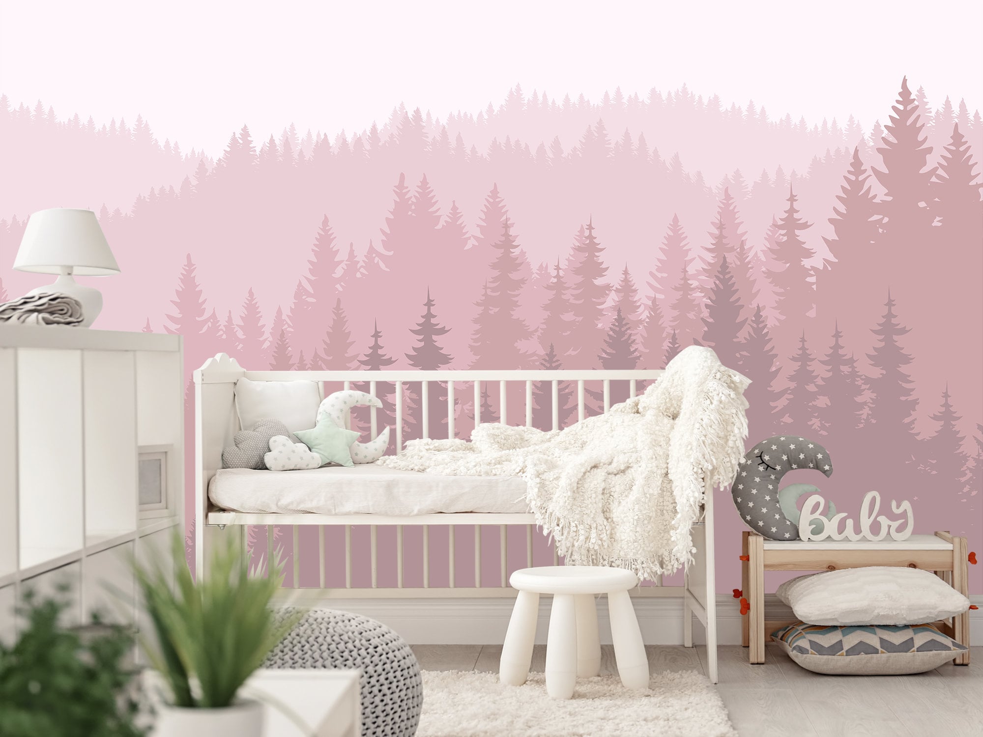 Mobile musical GREEN FOREST - beige / multicolore, Chambre et