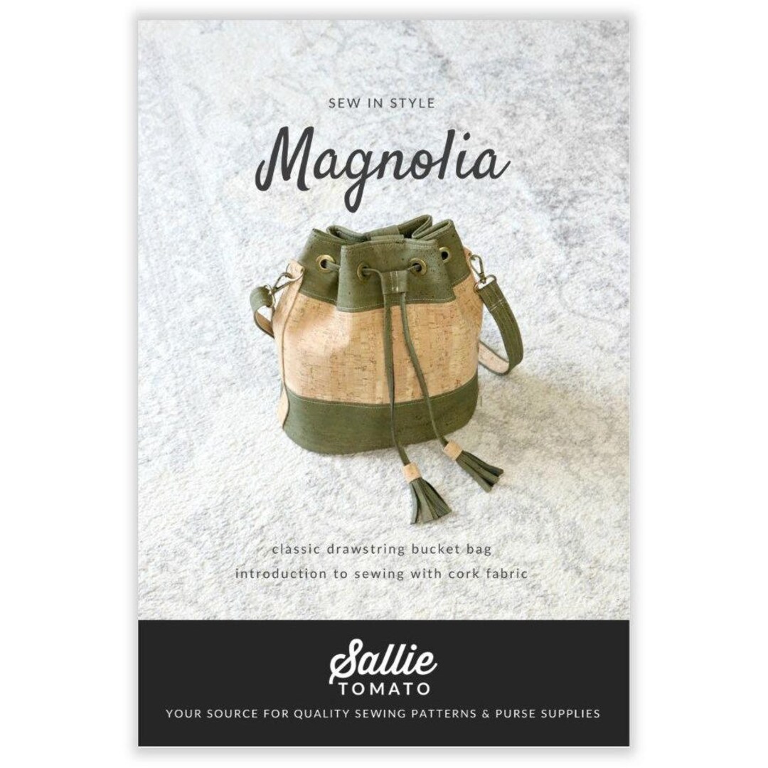 Magnolia Bucket Bag Paper Pattern - Etsy