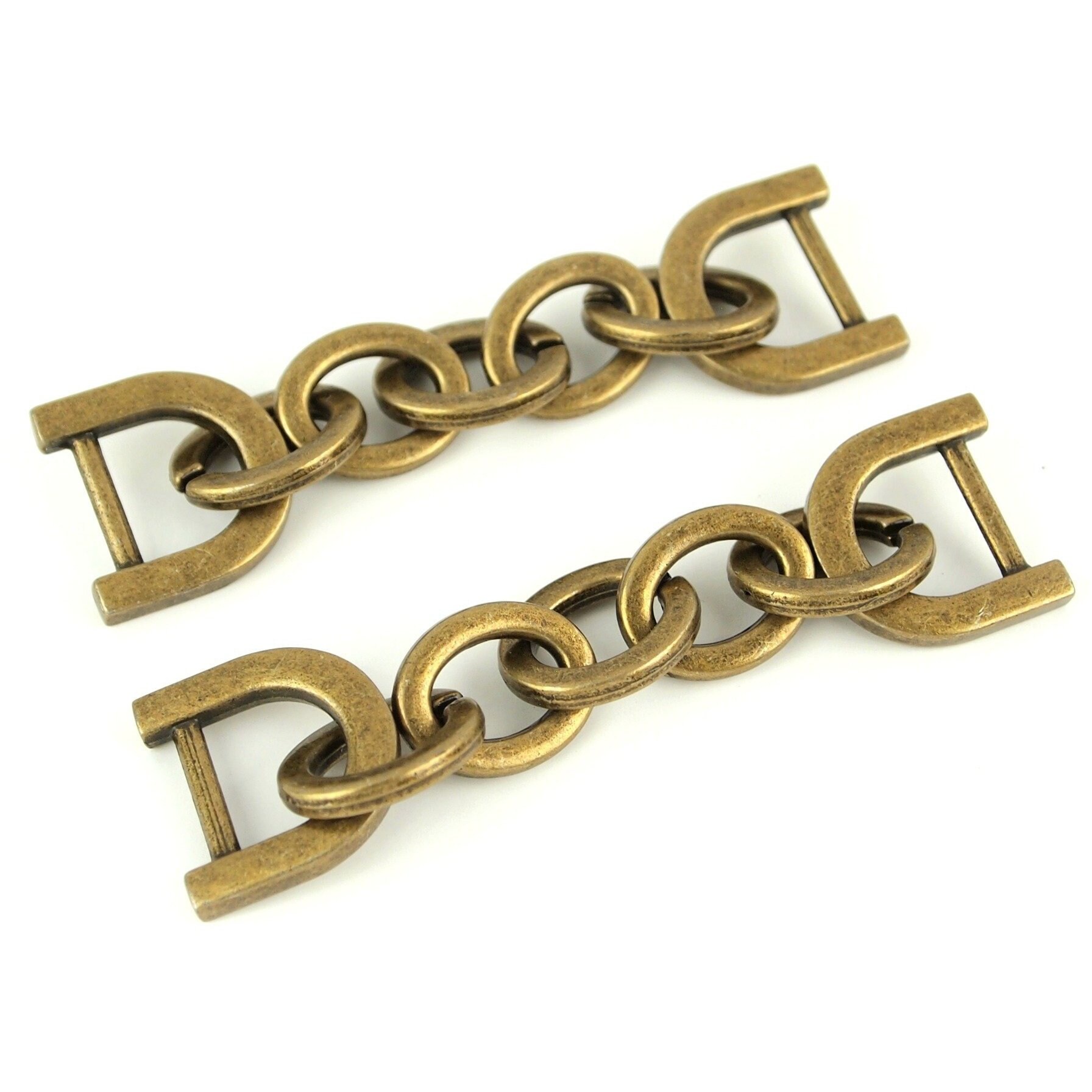 Two Chain Strap Connectors Etsy