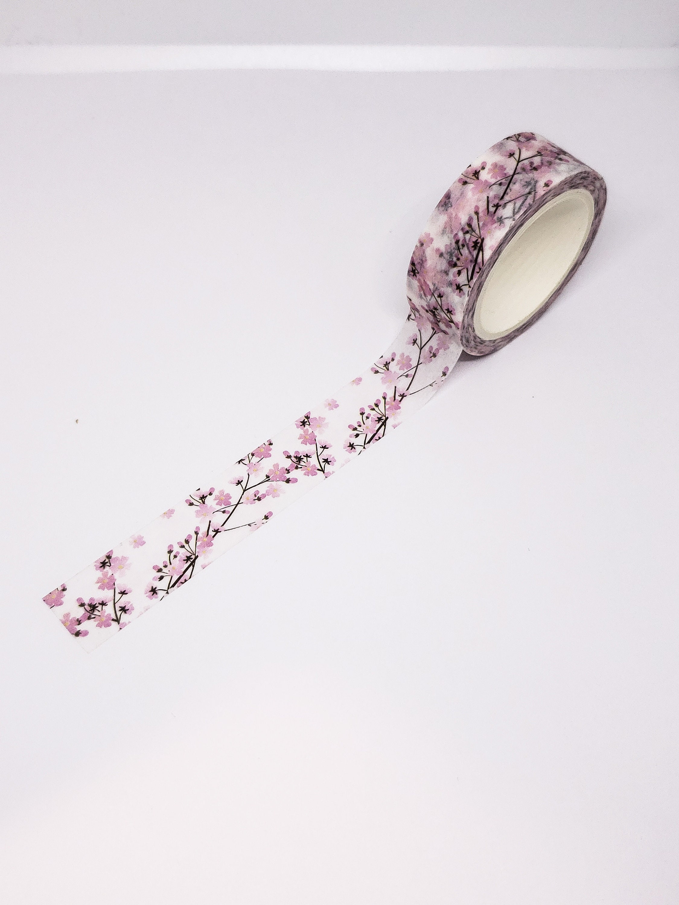 Japanese Pink Sakura Washi Tape 7M Etsy