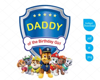 Download Patrol Daddy Svg Etsy