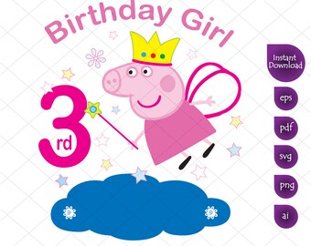 Free Free 225 Princess Peppa Pig Svg SVG PNG EPS DXF File