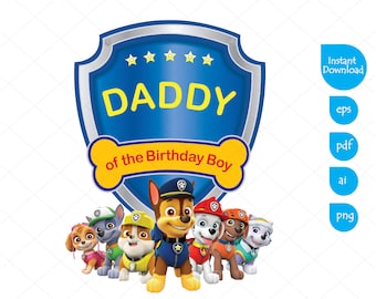 Download Patrol Daddy Svg Etsy