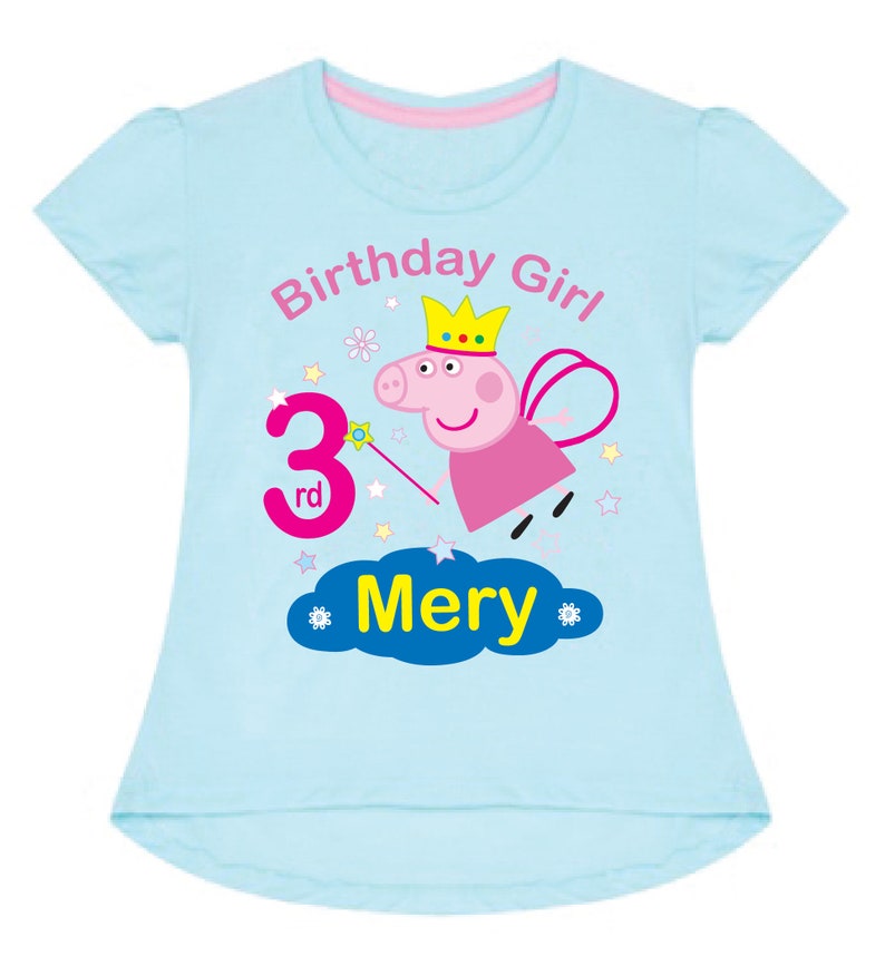 Download Peppa Pig Birthday Girl Personalised Clipart Peppa Pig svg ...