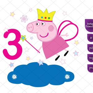 Free Free Peppa Pig Birthday Svg Free 59 SVG PNG EPS DXF File
