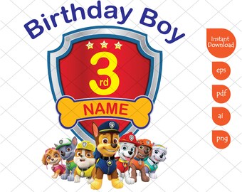 personalized paw patrol svg personalized paw patrol svg