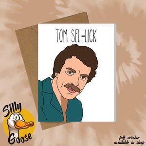 Tom Selleck Greeting Card