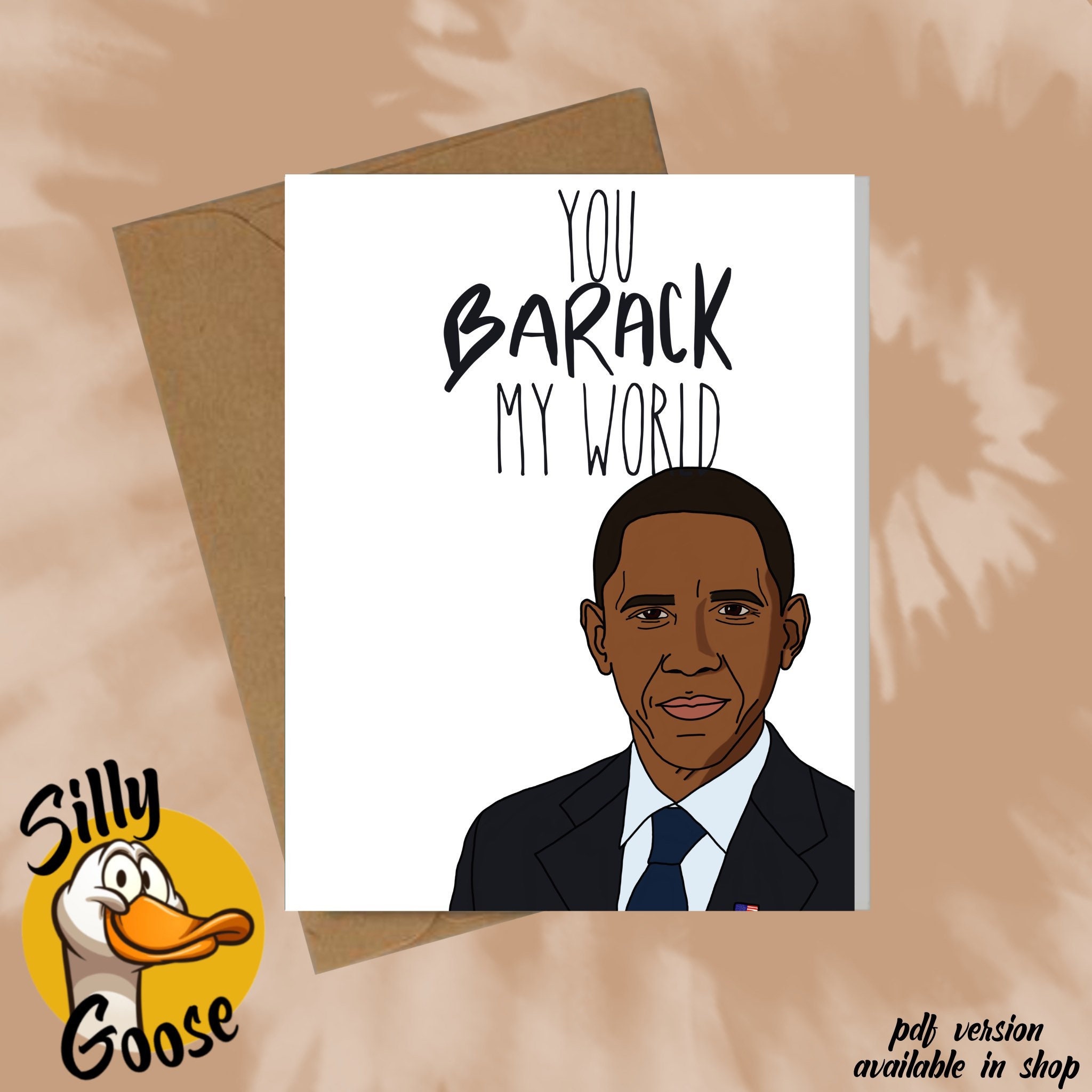 Obama Cartoon - Etsy Obama Cartoon - Etsy