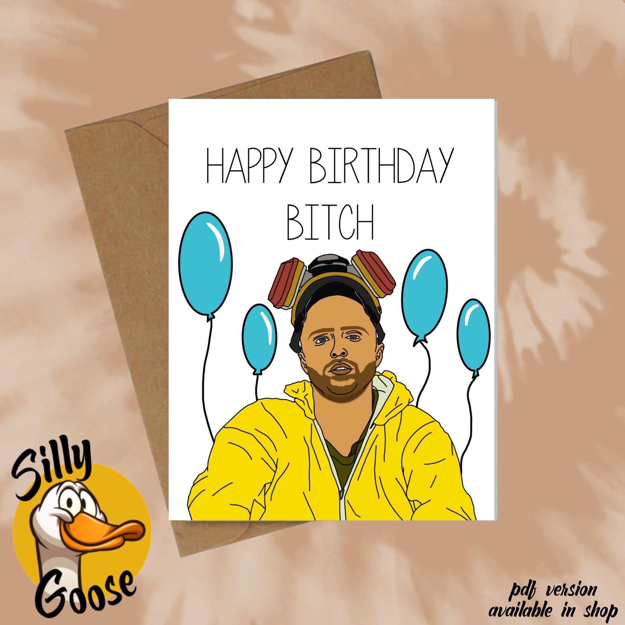 Breaking Bad Jesse Pinkman Birthday Card - Etsy Ireland