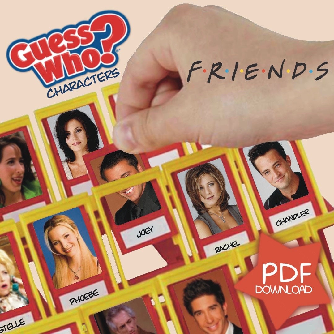 Friends Guess Who - Main Image
