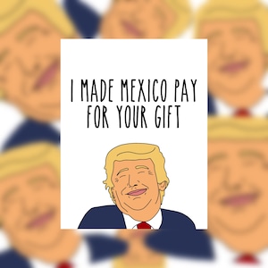 PDF Donald Trump grappig beste verjaardagskaartcadeau