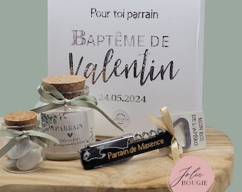 Coffret PARRAIN personnalisé