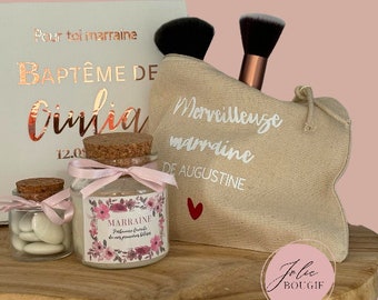 Coffret MARRAINE personnalisé