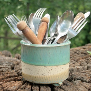 Ceramic cutlery drainer hotsell