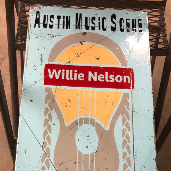 Willie Nelson 4th of July Picnic Poster Etsy