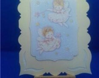 Tooth fairy card, fairy birthday card, thank you for being bridesmaid greeting