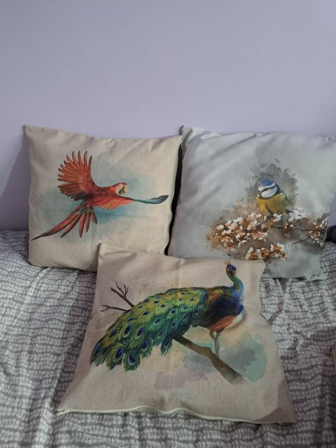 Bird Cushion Covers Etsy
